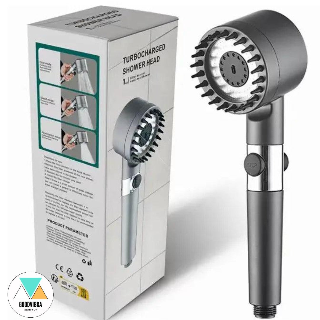 Alcachofa de Ducha a Presión HIDROMAX + 3 Filtros de REGALO