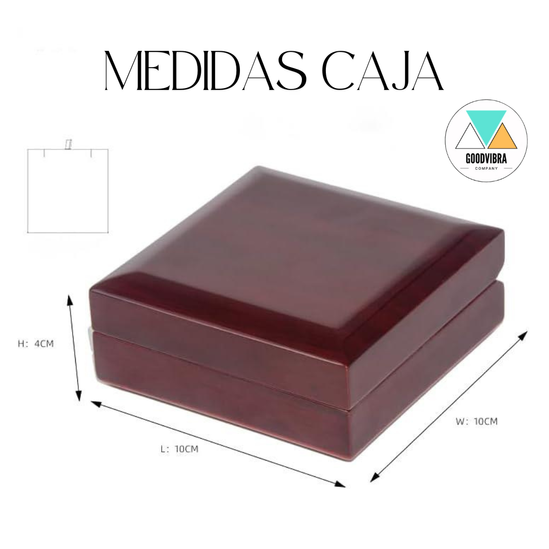 Caja de madera con Luz